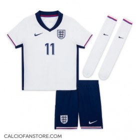 Maglia Calcio Inghilterra Phil Foden #11 Prima Divisa Bambino Europei 2024 Manica Corta (+ pantaloncini)